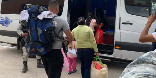 Tras operativo, CEEAV otorgó apoyo integral a migrantes centroamericanos