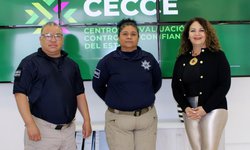 Gobierno Estatal fortalece seguridad con policías certificados
