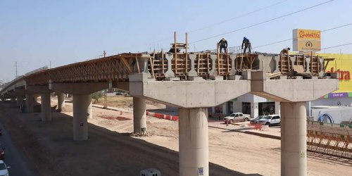 Atienden accidente laboral en puente de calle 71