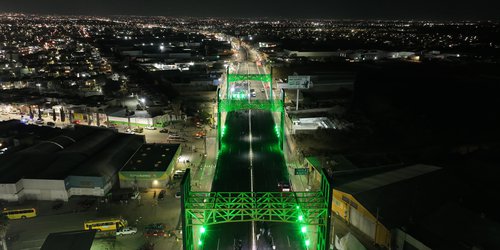 Ricardo Gallardo entrega puente vehicular en carretera a Rioverde