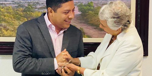 Gallardo felicita a Olga Sánchez Cordero y le augura éxito al nuevo titular de Gobernación
