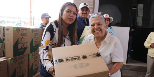 Más de 20 mil apoyos alimentarios llegan esta semana a familias de tres municipios de San Luis Potosí