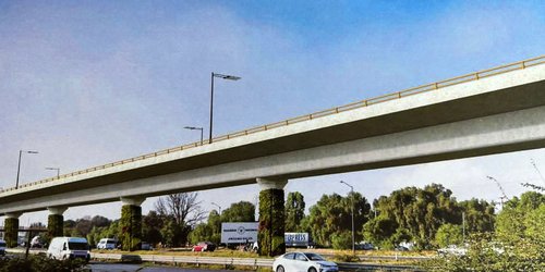 Anuncia gobernador Gallardo segundo piso en carretera 57