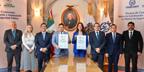 Estrategia conjunta de SLP y Guanajuato para la seguridad regional
