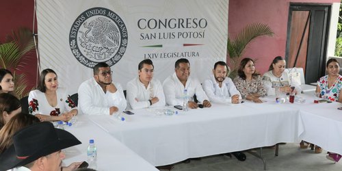 Congreso del Estado cierra filas para promover desarrollo de la región Huasteca