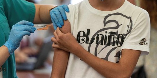 Inició vacunación para menores de 12 a 14 años sin comorbilidades