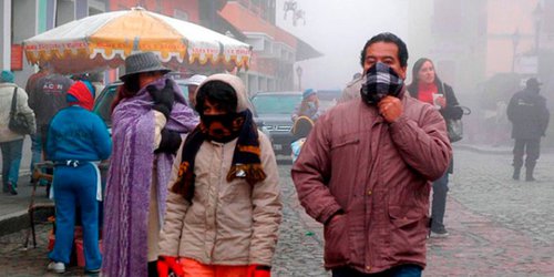 Lluvias y frío, pronósticos para el fin de semana en SLP