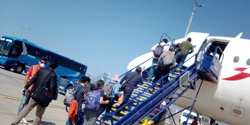 Se reactivaron los vuelos de repatriación de connacionales